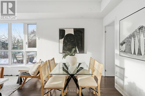 Dining Room - 327 - 150 Logan Avenue, Toronto, ON - Indoor Photo Showing Dining Room
