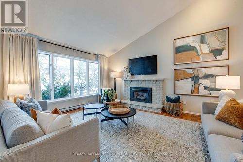 45 Meadowvale Road, Toronto, ON - Indoor Photo Showing Living Room With Fireplace