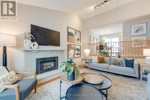 45 Meadowvale Road, Toronto, ON - Indoor Photo Showing Living Room With Fireplace