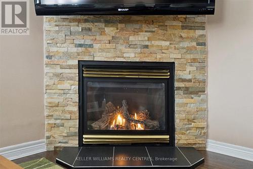 76 Kerfoot Street, Georgina, ON - Indoor Photo Showing Living Room With Fireplace