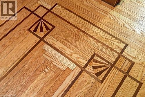 stunning original inlay - 22 Mill Street, Hamilton, ON - Indoor Photo Showing Other Room