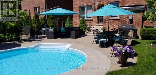 2275 Littondale Lane, Oakville, ON - Outdoor With In Ground Pool With Deck Patio Veranda