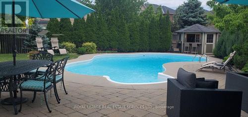 2275 Littondale Lane, Oakville, ON - Outdoor With In Ground Pool With Deck Patio Veranda
