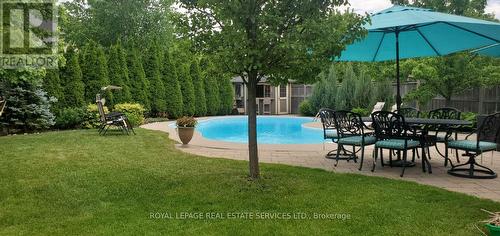 2275 Littondale Lane, Oakville, ON - Outdoor With In Ground Pool With Backyard