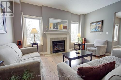 2275 Littondale Lane, Oakville, ON - Indoor Photo Showing Living Room With Fireplace