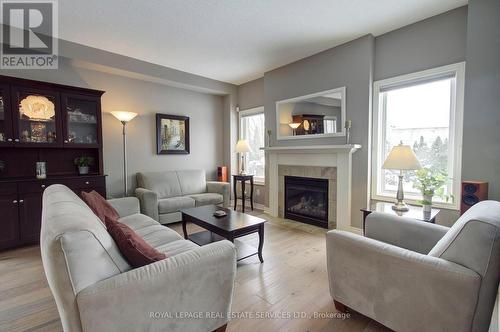 2275 Littondale Lane, Oakville, ON - Indoor Photo Showing Living Room With Fireplace