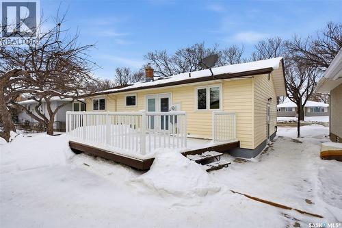 3217 6Th Avenue N, Regina, SK - Outdoor With Deck Patio Veranda