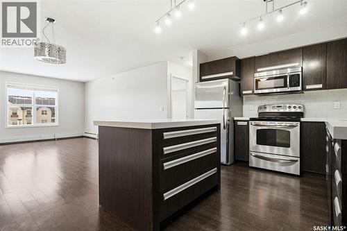 307 1640 Dakota Drive, Regina, SK - Indoor Photo Showing Kitchen With Stainless Steel Kitchen