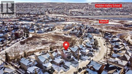 157 Hidden Creek Road Nw, Calgary, AB - Outdoor With View