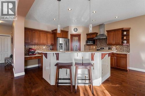 157 Hidden Creek Road Nw, Calgary, AB - Indoor Photo Showing Kitchen With Stainless Steel Kitchen With Upgraded Kitchen