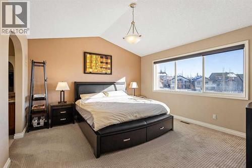 157 Hidden Creek Road Nw, Calgary, AB - Indoor Photo Showing Bedroom