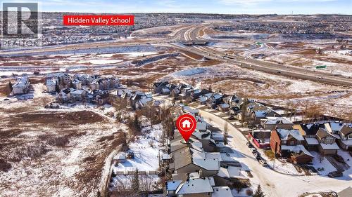 157 Hidden Creek Road Nw, Calgary, AB - Outdoor With View
