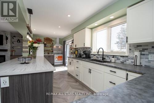 1412 7A Highway, Kawartha Lakes (Manvers), ON - Indoor Photo Showing Kitchen With Double Sink