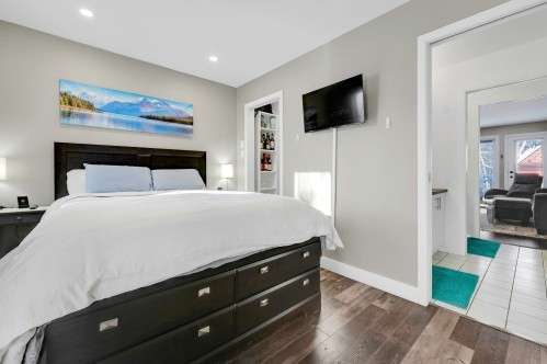 Chambre à coucher principale - 206-305 Ch. Des Faîtières, Piedmont, QC - Indoor Photo Showing Bedroom