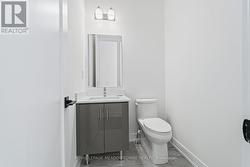 Main floor powder room - 