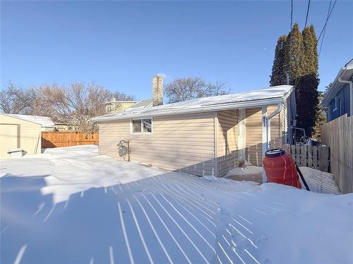 852 5Th Street, Brandon, MB - Outdoor With Exterior
