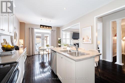 39 Wildflower Lane, Halton Hills, ON - Indoor Photo Showing Kitchen With Double Sink