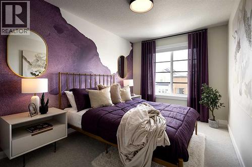 17 Amblefield View Nw, Calgary, AB - Indoor Photo Showing Bedroom