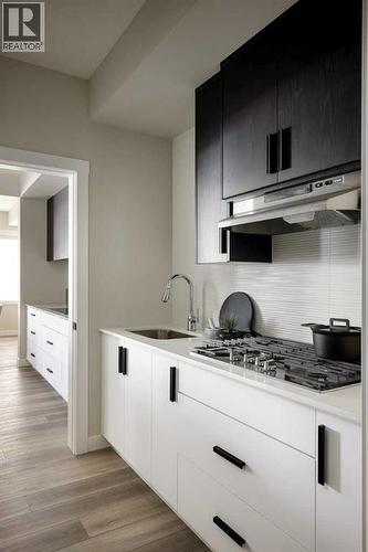 17 Amblefield View Nw, Calgary, AB - Indoor Photo Showing Kitchen With Upgraded Kitchen