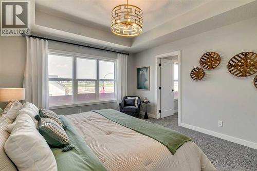 182 Setonstone Green Se, Calgary, AB - Indoor Photo Showing Bedroom