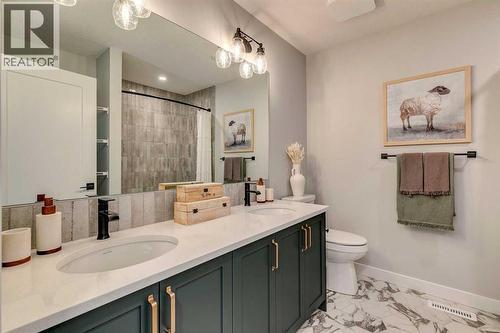182 Setonstone Green Se, Calgary, AB - Indoor Photo Showing Bathroom
