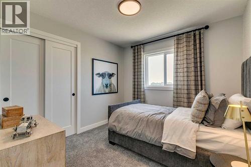 182 Setonstone Green Se, Calgary, AB - Indoor Photo Showing Bedroom