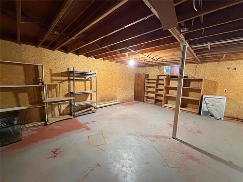 118 Wright Avenue E, Angusville, MB - Indoor Photo Showing Basement