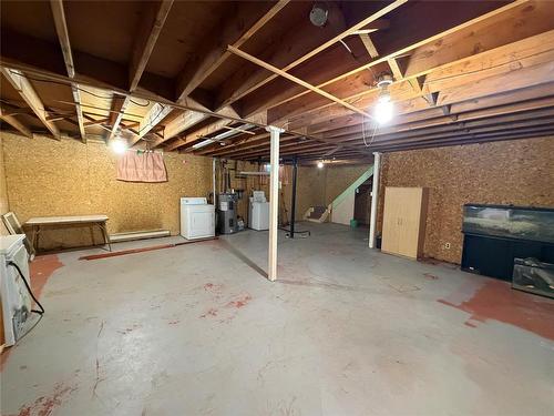 118 Wright Avenue E, Angusville, MB - Indoor Photo Showing Basement