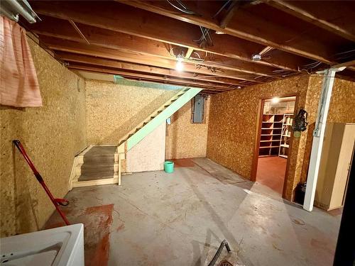 118 Wright Avenue E, Angusville, MB - Indoor Photo Showing Basement