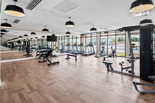 530-920 Reunion Ave, Langford, BC - Indoor Photo Showing Gym Room
