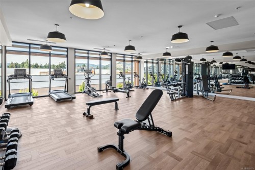 530-920 Reunion Ave, Langford, BC - Indoor Photo Showing Gym Room