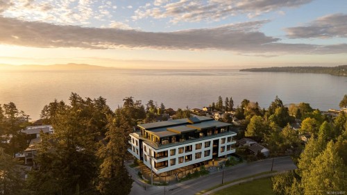 306-5229 Cordova Bay Rd, Saanich, BC - Outdoor With Body Of Water With View