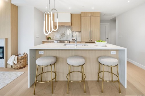 306-5229 Cordova Bay Rd, Saanich, BC - Indoor Photo Showing Kitchen With Upgraded Kitchen