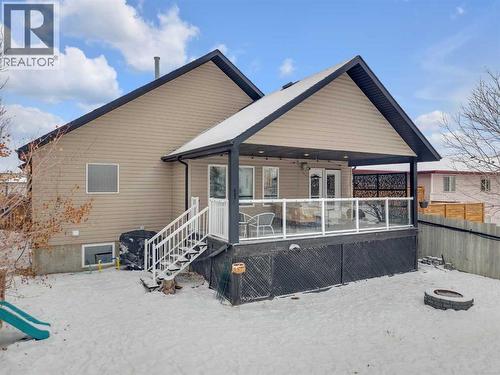 18 Lampard Crescent, Red Deer, AB - Outdoor With Deck Patio Veranda With Exterior