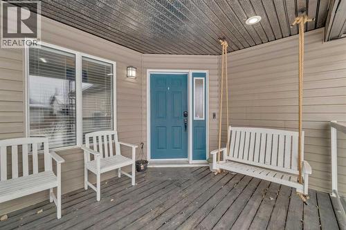 18 Lampard Crescent, Red Deer, AB - Outdoor With Deck Patio Veranda With Exterior