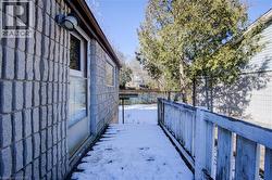 View of property exterior with a deck - 