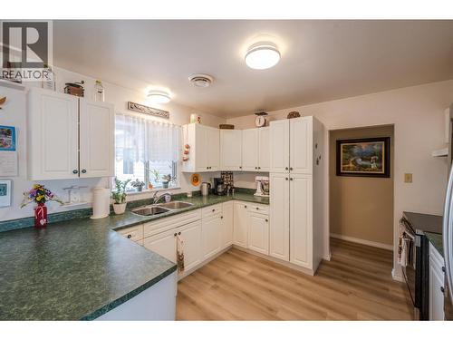 238 Huth Avenue, Penticton, BC - Indoor Photo Showing Kitchen With Double Sink