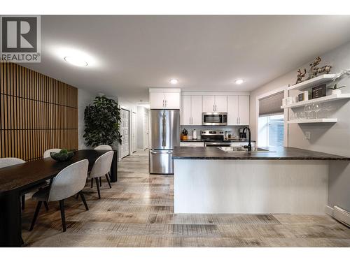 Suite - 3410 Lakeshore Road Ne, Salmon Arm, BC - Indoor Photo Showing Kitchen