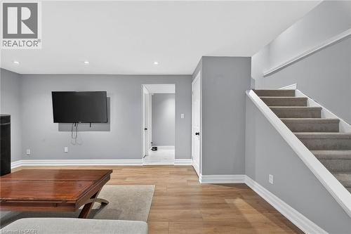 28 Buchanan Drive, Caledonia, ON - Indoor Photo Showing Other Room With Fireplace