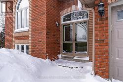 All brick bungalow with double door entry. - 