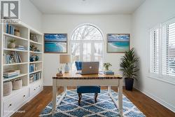 Virtually Staged Den/Office on main level. - 