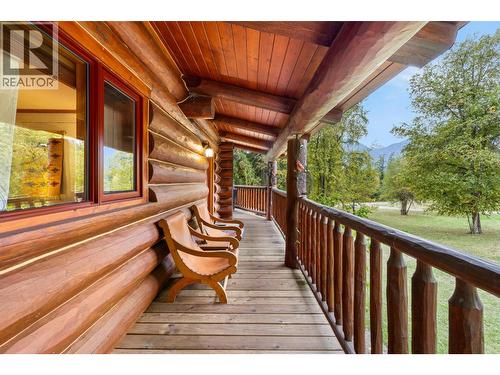 14296 Maia Lane, Gray Creek, BC - Outdoor With Balcony With Exterior