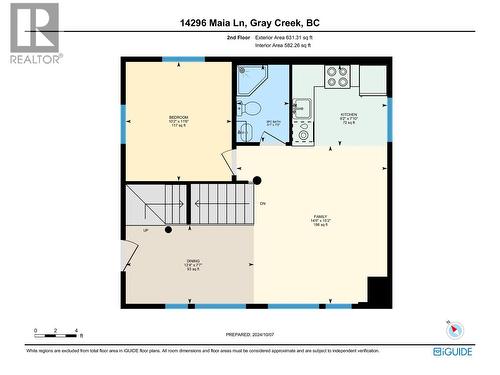 Main Floor Plan - 14296 Maia Lane, Gray Creek, BC - Other