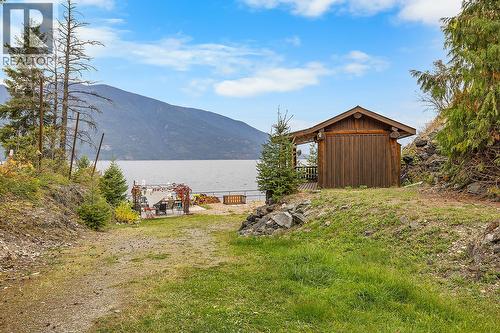 Strata Sauna by the Lake - 14296 Maia Lane, Gray Creek, BC - Outdoor With Body Of Water