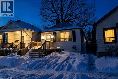 View of front of property with a chimney - 371 Fairfield Avenue, Hamilton, ON - Outdoor