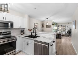 Freshly renovated kitchen with stainless appliances - 