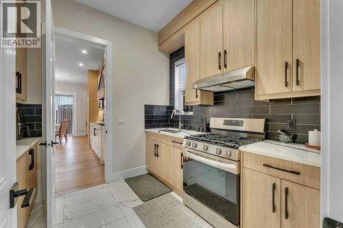 2012 Waterbury Road, Chestermere, AB - Indoor Photo Showing Kitchen