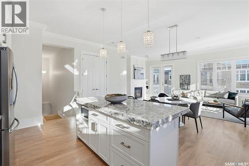 32 115 Meadows Boulevard, Saskatoon, SK - Indoor Photo Showing Kitchen With Upgraded Kitchen