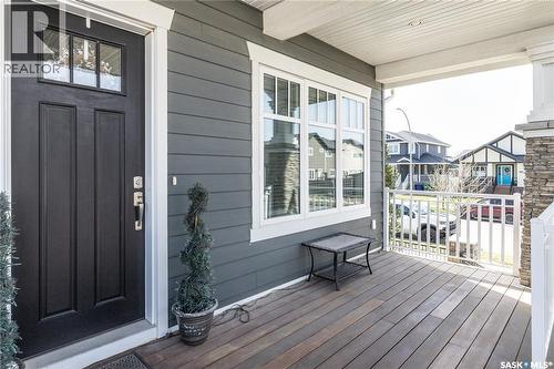32 115 Meadows Boulevard, Saskatoon, SK - Outdoor With Deck Patio Veranda With Exterior