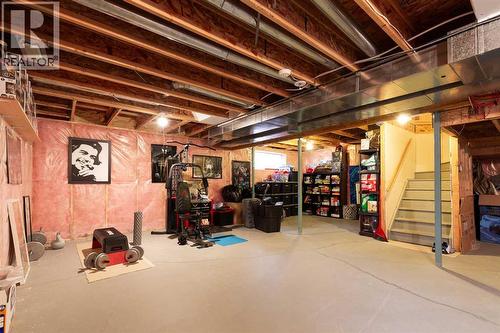 443 Everbrook Way Sw, Calgary, AB - Indoor Photo Showing Basement
